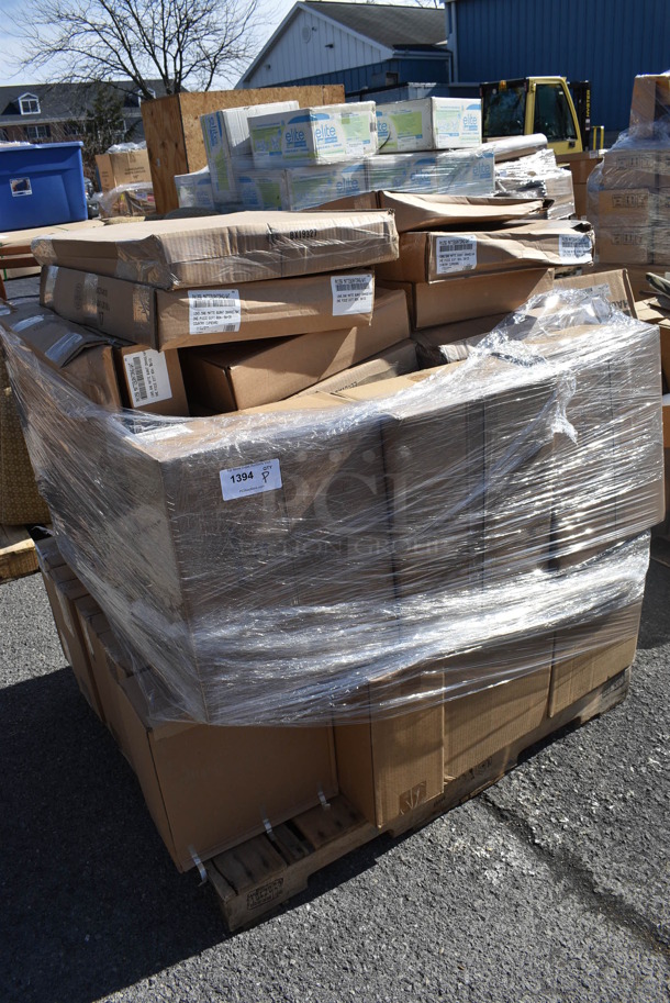 ALL ONE MONEY! Pallet Lot of Various Items Including Matte Orange Gift Boxes. (warehouse) - Image 2 of 5