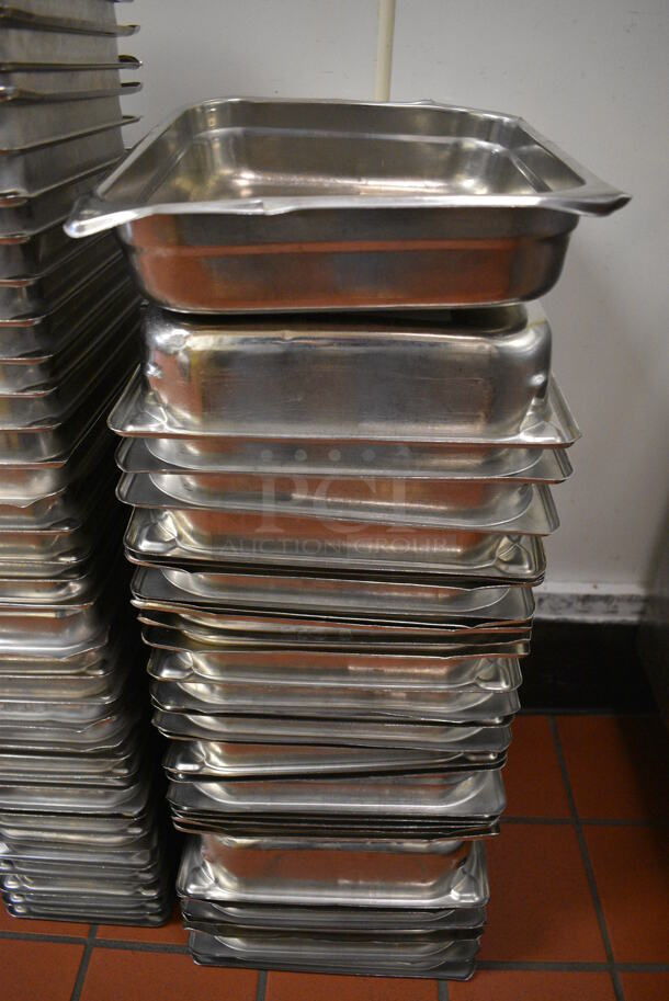31 Stainless Steel 1/2 Size Drop In Bins. 1/2x2. 31 Times Your Bid! (drop in bin kitchen) - Image 2 of 3