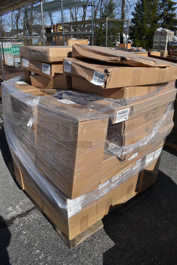 ALL ONE MONEY! Pallet Lot of Various Items Including Matte Orange Gift Boxes. (warehouse) - Image 5 of 5