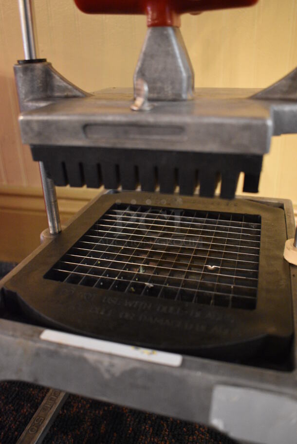 Metal Commercial Countertop Vegetable Cutter. 10x11x18.5. (buffet) - Image 4 of 4