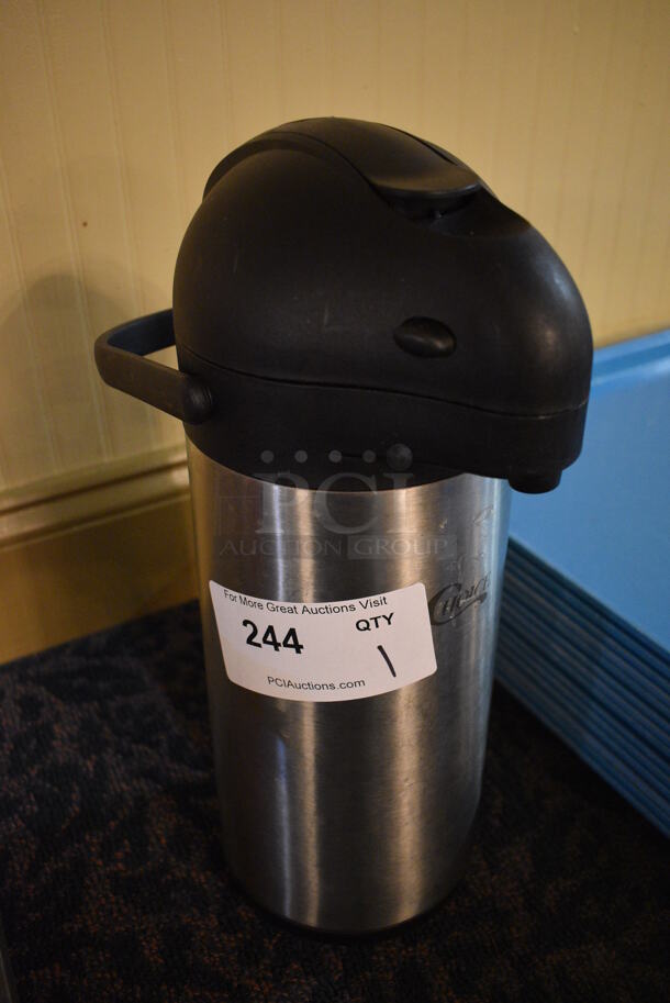 Choice Chrome Finish Air Pot. 6x8x16.5. (buffet) - Image 1 of 3