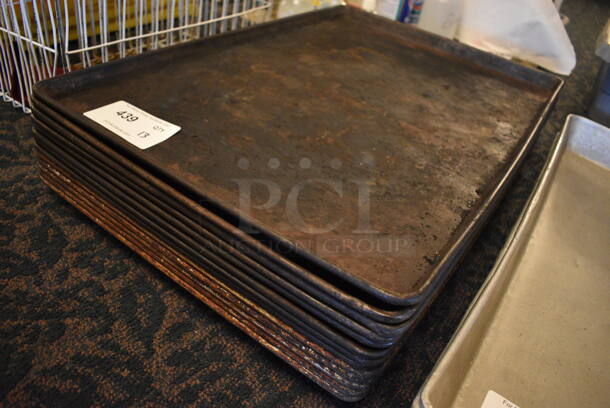 13 Metal Full Size Baking Pans. 18x26x1. 13 Times Your Bid! (main dining room) - Image 2 of 3