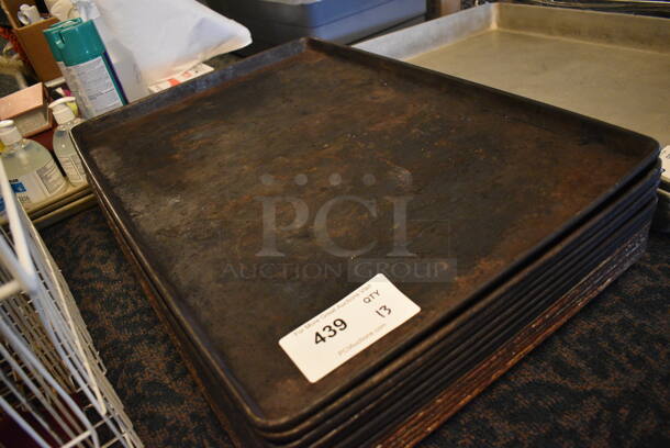 13 Metal Full Size Baking Pans. 18x26x1. 13 Times Your Bid! (main dining room) - Image 3 of 3