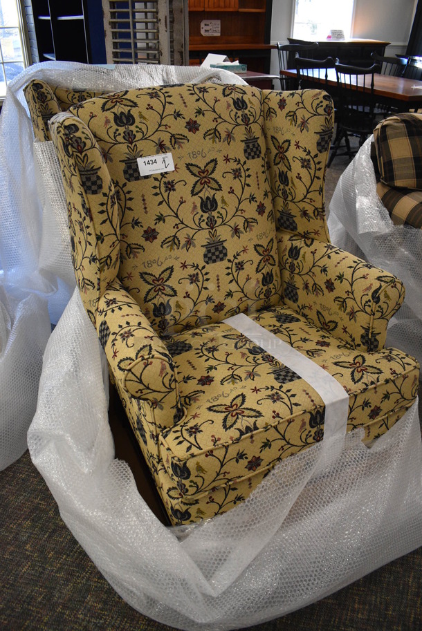 2 BRAND NEW! Lancer Patterned Chairs. 34x30x45. 2 Times Your Bid! (garden center) - Image 2 of 4