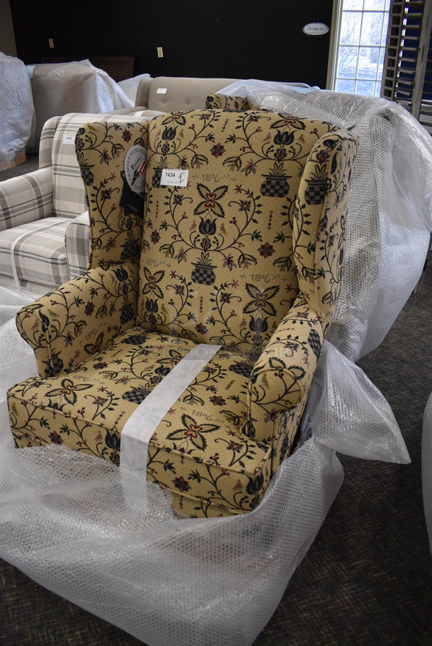 2 BRAND NEW! Lancer Patterned Chairs. 34x30x45. 2 Times Your Bid! (garden center) - Image 4 of 4