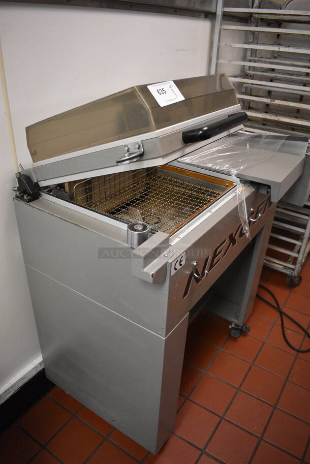 Pro Pack Model Nexgen-1000 Metal Commercial Floor Style Shrink Wrapping Machine on Commercial Casters. 110 Volts, 1 Phase. 47x25x43. Unit Was In Working Condition When Restaurant Closed. (drop in bin kitchen) - Image 6 of 7