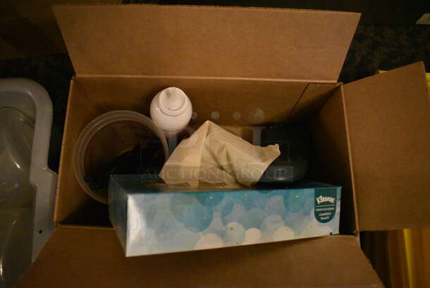 ALL ONE MONEY! Lot of Various Items Including Seasoning Shakers and Tissues! (main dining room) - Image 3 of 4