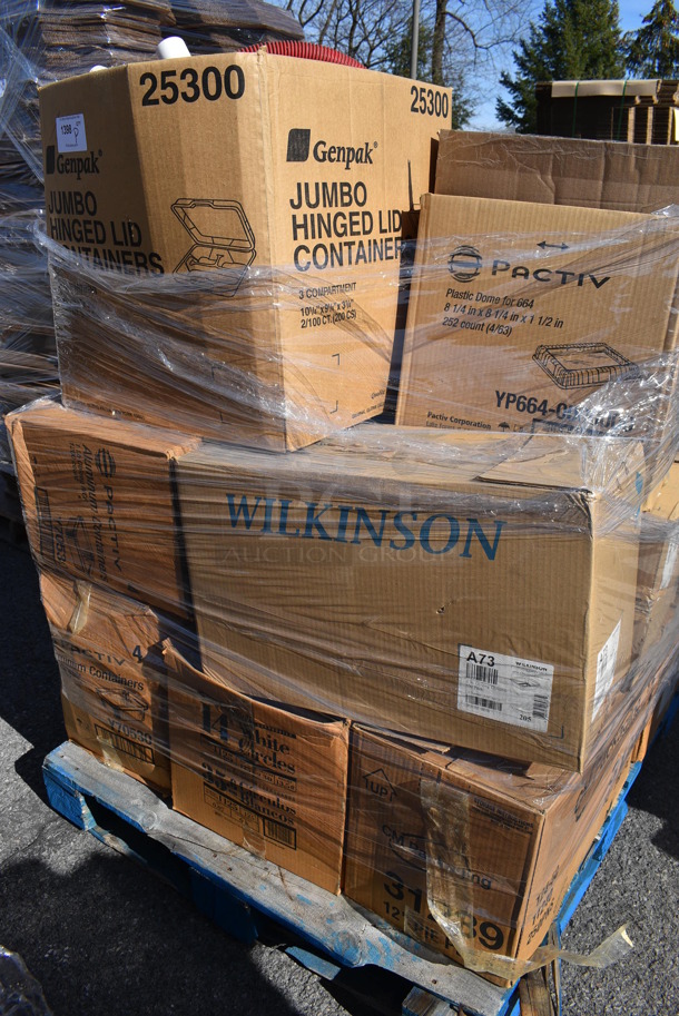 ALL ONE MONEY! Pallet Lot of Various Items Including Paper Products. (warehouse) - Image 2 of 6