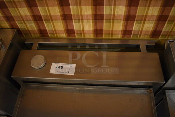 Stainless Steel Commercial Dish Caddy Return on Commercial Casters. 24x32x34. (buffet) - Image 4 of 4