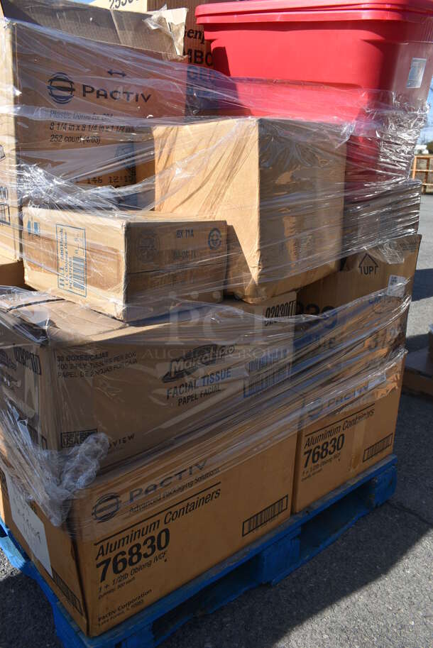 ALL ONE MONEY! Pallet Lot of Various Items Including Paper Products. (warehouse) - Image 6 of 6
