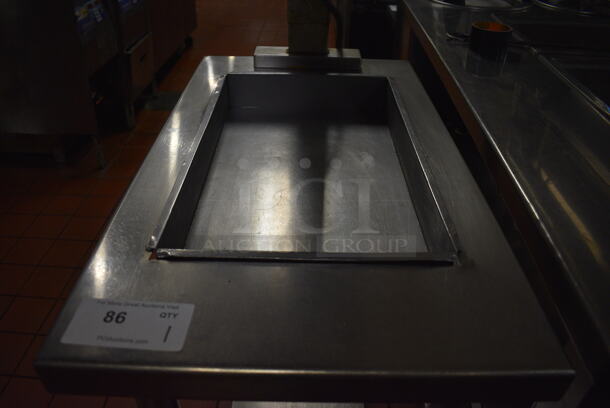 Vulcan Stainless Steel Commercial Electric Powered Dumping Station w/ Warming Strip and Under Shelf. 17x30x51. Unit Was In Working Condition When Restaurant Closed.  (kitchen) - Image 2 of 4