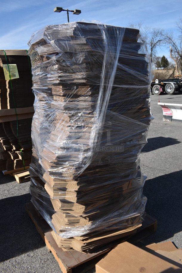 ALL ONE MONEY! Pallet Lot of Various Items Including Cardboard Trays. (warehouse) - Image 3 of 5