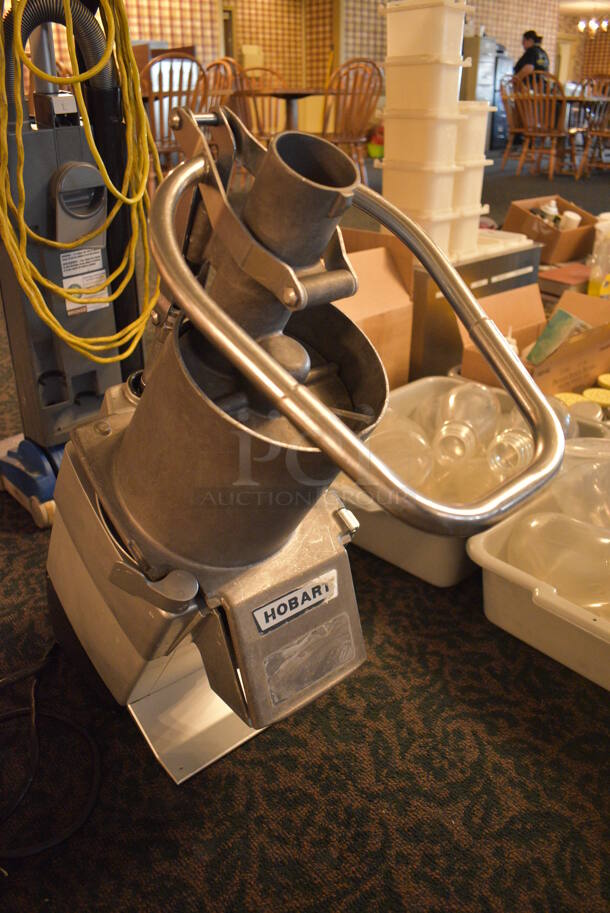 Hobart Model FP250 Metal Commercial Countertop Food Processor. 110-120 Volts, 1 Phase. 11x21x26. Unit Was In Working Condition When Restaurant Closed.  (main dining room) - Image 4 of 8
