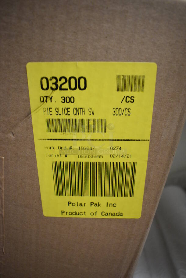 ALL ONE MONEY! Lot of 2 Boxes of Clear Plastic Pie Containers! (drop in bin kitchen) - Image 4 of 5