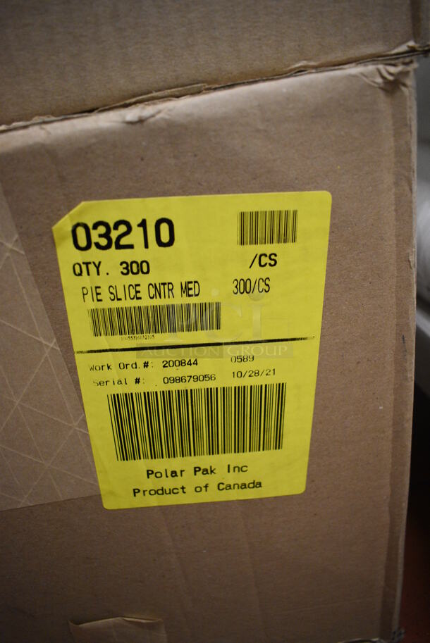 ALL ONE MONEY! Lot of 2 Boxes of Clear Plastic Pie Containers! (drop in bin kitchen) - Image 5 of 5