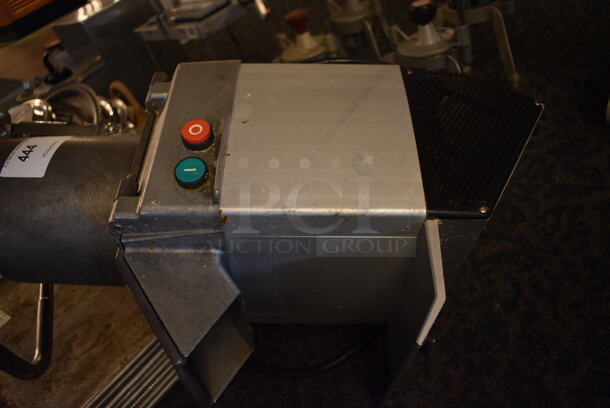 Hobart Model FP250 Metal Commercial Countertop Food Processor. 110-120 Volts, 1 Phase. 11x21x26. Unit Was In Working Condition When Restaurant Closed.  (main dining room) - Image 7 of 8