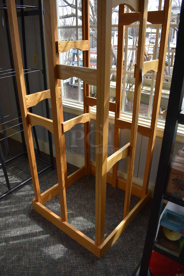 Wooden Rack. 28.5x28.5x86. (garden center) - Image 2 of 3