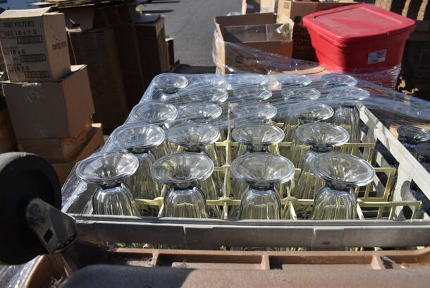 ALL ONE MONEY! Pallet Lot of Various Items Including Dish Caddies of Glasses and Dish Caddy Dollies. (warehouse) - Image 5 of 7