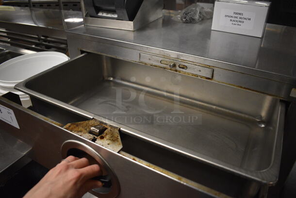 Toastmaster Model 3BB4D Stainless Steel Commercial Electric Powered 2 Drawer Warming Drawer. 120 Volts, 1 Phase. 29x19.5x22. Unit Was In Working Condition When Restaurant Closed. (kitchen) - Image 4 of 6