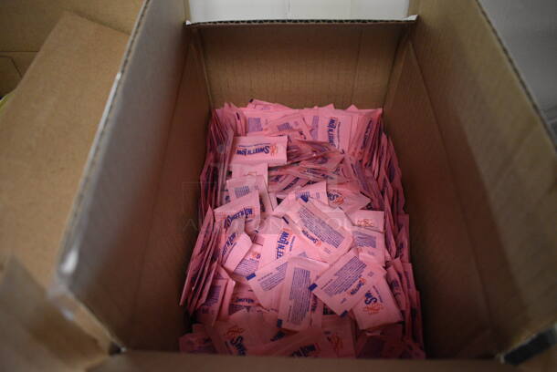ALL ONE MONEY! Lot of 6 Boxes of Various Packages of Ketchup, Honey Mustard, Sweet N Low, Splenda, Brown Mustard and Baking Cups! (drop in bin kitchen) - Image 3 of 8