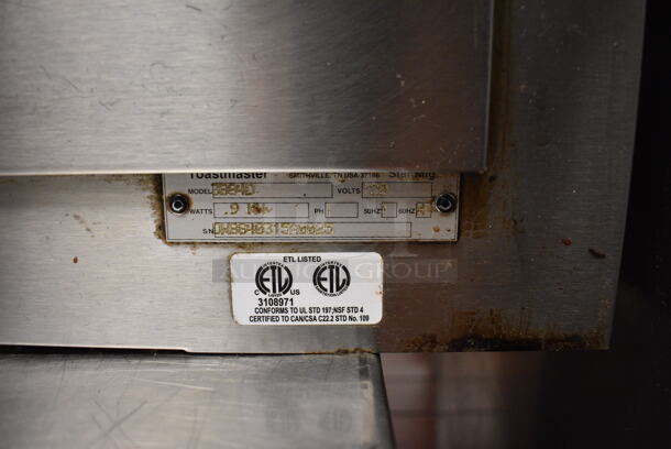 Toastmaster Model 3BB4D Stainless Steel Commercial Electric Powered 2 Drawer Warming Drawer. 120 Volts, 1 Phase. 29x19.5x22. Unit Was In Working Condition When Restaurant Closed. (kitchen) - Image 6 of 6