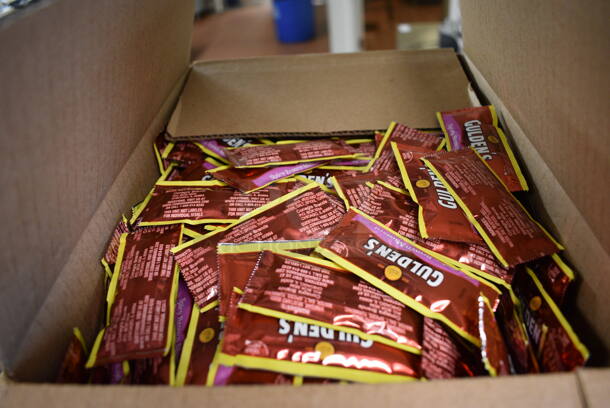 ALL ONE MONEY! Lot of 6 Boxes of Various Packages of Ketchup, Honey Mustard, Sweet N Low, Splenda, Brown Mustard and Baking Cups! (drop in bin kitchen) - Image 6 of 8