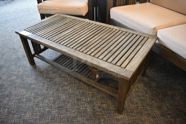 ALL ONE MONEY! Lot of Bench, Chair, Table and Cushions! Includes 51x29x33. (garden center)  - Image 4 of 5