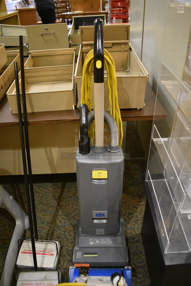 2 Windsor Sensor Commercial Vacuum Cleaners. 12x12x47. 2 Times Your Bid! Unit Was In Working Condition When Restaurant Closed. (gift shop) - Image 3 of 3