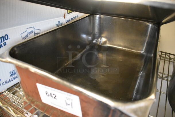 Stainless Steel Full Size Drop In Bin w/ Dome Lid. 1/1x6 - Image 4 of 4