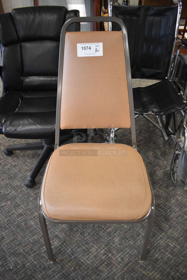 3 Various Items; Office Chair, Metal Chair and Wheelchair. Includes 17x19x36. 3 Times Your Bid! (garden center) - Image 2 of 5