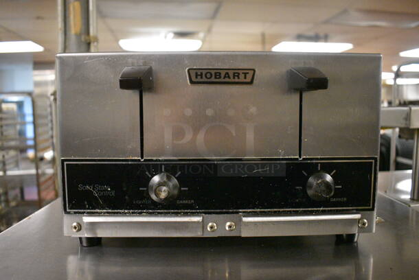 Hobart Model ET-27/4 Stainless Steel Commercial Countertop 4 Slot Toaster. 120 Volts, 1 Phase. 12.5x11x8. Unit Was In Working Condition When Restaurant Closed. (kitchen) - Image 3 of 6