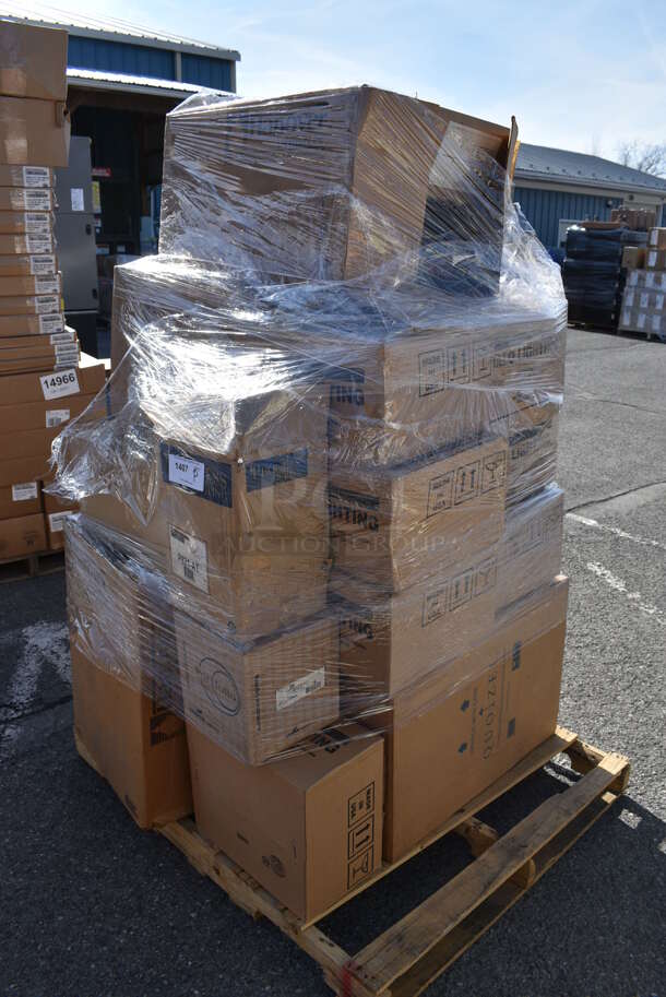 ALL ONE MONEY! Pallet Lot of Various Items Including NEW Lighting. (warehouse) - Image 2 of 5