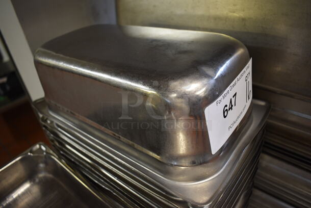 16 Stainless Steel 1/3 Size Drop In Bins. 1/3x4. 16 Times Your Bid! (drop in bin kitchen) - Image 3 of 3