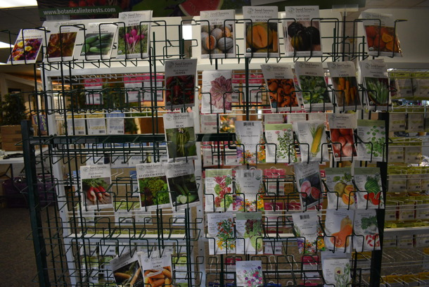 5 Various Metal Racks w/ Seed Packets. Includes 22x14x63.5. 5 Times Your Bid! (garden center) - Image 8 of 9