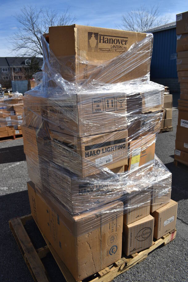 ALL ONE MONEY! Pallet Lot of Various Items Including NEW Lighting. (warehouse) - Image 3 of 5