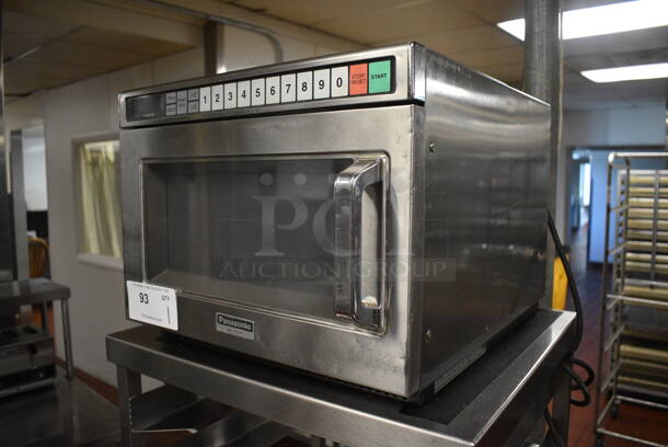 Panasonic Model NE-1257R Stainless Steel Commercial Countertop Microwave Oven. 120 Volts, 1 Phase. 17x20x13. (kitchen) - Image 2 of 5