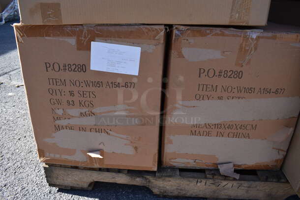 ALL ONE MONEY! Pallet Lot of Various Items Including Metal Racks. (warehouse) - Image 2 of 8