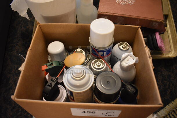 ALL ONE MONEY! Lot of 2 Bins of Various Items Including Cleaner, Soap and Lighters! (main dining room) - Image 3 of 5