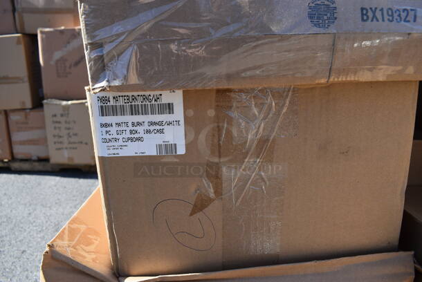 ALL ONE MONEY! Pallet Lot of Various Items Including Matte Orange Gift Boxes. (warehouse) - Image 6 of 6