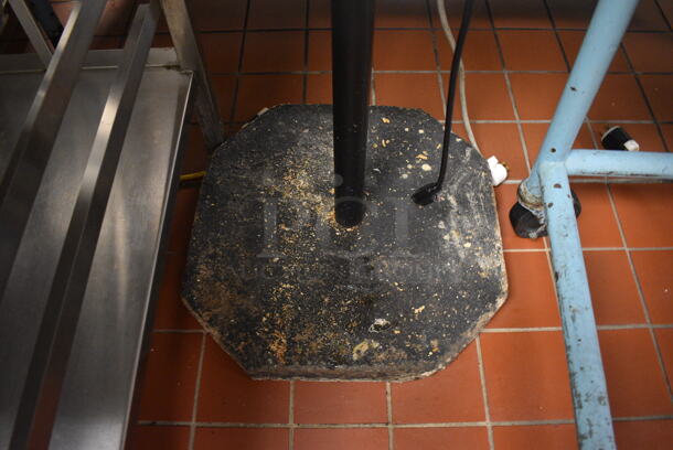 Comfort Zone Black Metal Floor Style Fan. 21x22x78. (kitchen) - Image 4 of 4