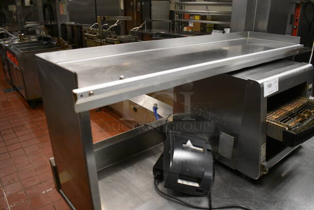 Stainless Steel Commercial Table w/ Pan Rack, Lower Pan Rack and Drawer. Does Not Include Contents. 48x30x55. (kitchen) - Image 3 of 6