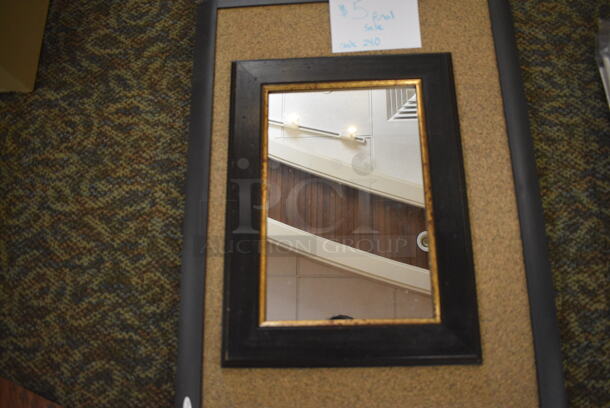 ALL ONE MONEY! Lot of Clocks, Mirror and Bulletin Board! (gift shop) - Image 3 of 3