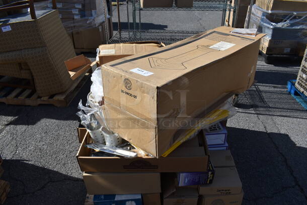 ALL ONE MONEY! Pallet Lot of Various Items Including Ash Tray and Various Silverware. (warehouse) - Image 1 of 6