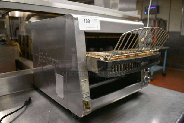 Star Holman Model QCS-3-1400HC Stainless Steel Commercial Countertop Electric Powered Conveyor Oven. 208 Volts, 1 Phase. 18.5x23x16. Unit Was In Working Condition When Restaurant Closed. (kitchen) - Image 6 of 6