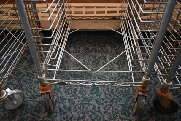 Metal Commercial Pan Transport Rack on Commercial Casters. 22x26x68. (sunroom dining room) - Image 4 of 4