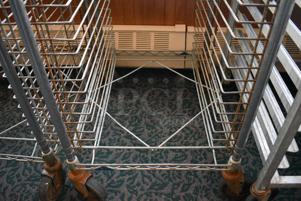 Metal Commercial Pan Transport Rack on Commercial Casters. 22x26x68. (sunroom dining room) - Image 3 of 4