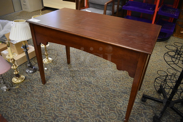 Wooden Table. 42x22x30.5. (gift shop) - Image 2 of 4