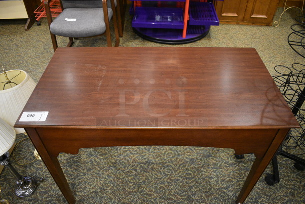 Wooden Table. 42x22x30.5. (gift shop) - Image 4 of 4