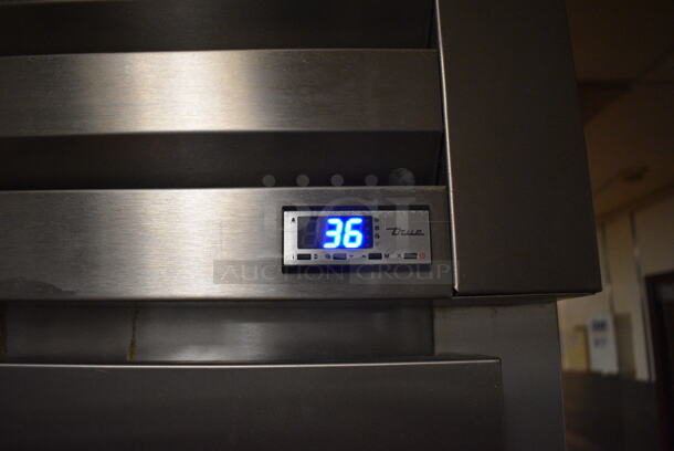 2018 True Model STGRRI-2S Stainless Steel Commercial 2 Door Roll In Rack Cooler. 115 Volts, 1 Phase. 68x37x84. Unit Was In Working Condition When Restaurant Closed. (kitchen) - Image 7 of 7