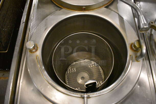 Broaster Model 1800GH Stainless Steel Commercial Floor Style Natural Gas Powered Pressure Fryer. 18x34x48. Unit Was In Working Condition When Restaurant Closed. (kitchen) - Image 6 of 9